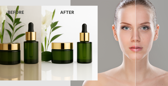 Product Photo Retouching for Cosmetic Brands