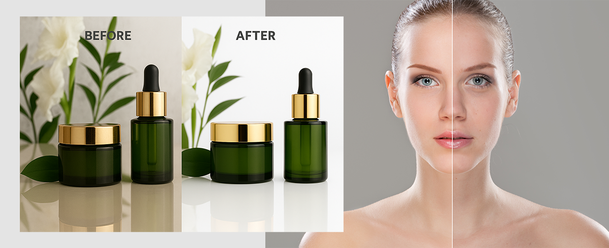 Product Photo Retouching for Cosmetic Brands