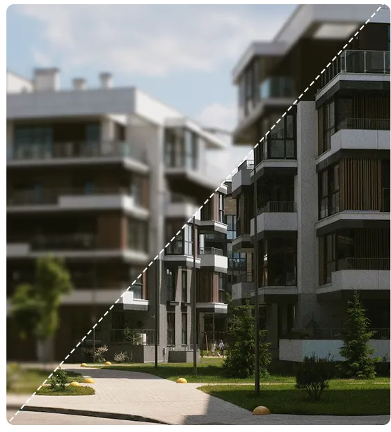 Real Estate Blurry Image Correction